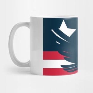 American Eagle with Minimal Flag 🦅 Mug